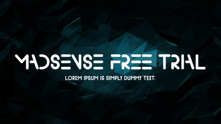 MADSENSE FREE TRIAL Font