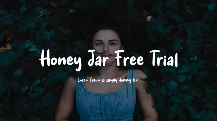 Honey Jar Free Trial Font