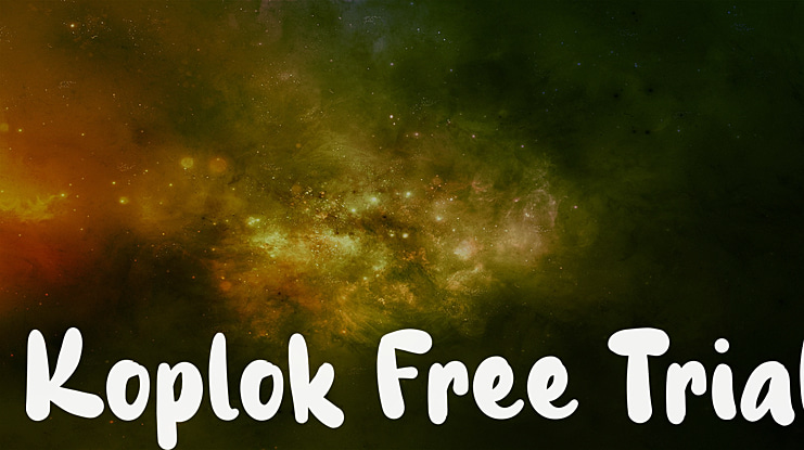Koplok Free Trial Font