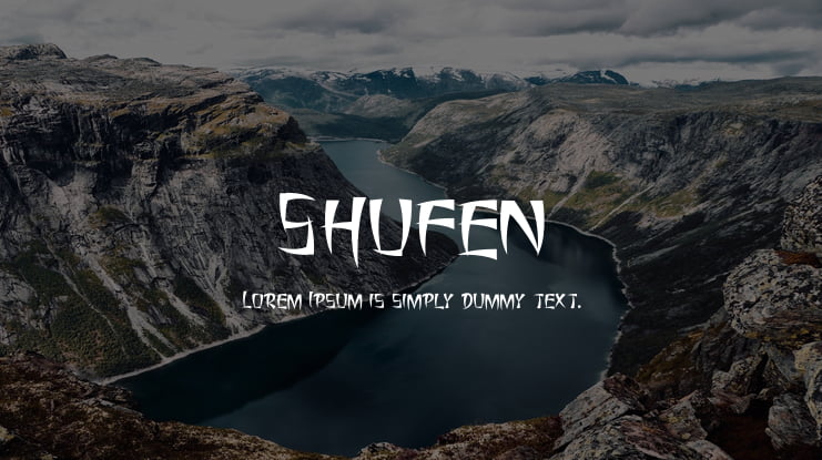 Shufen Font