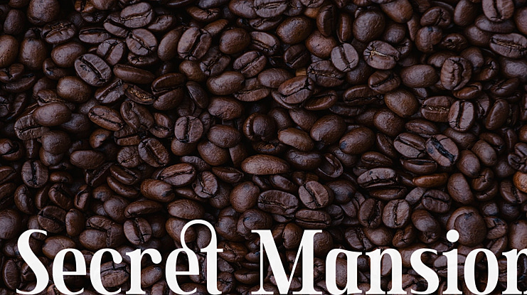 Secret Mansion Font