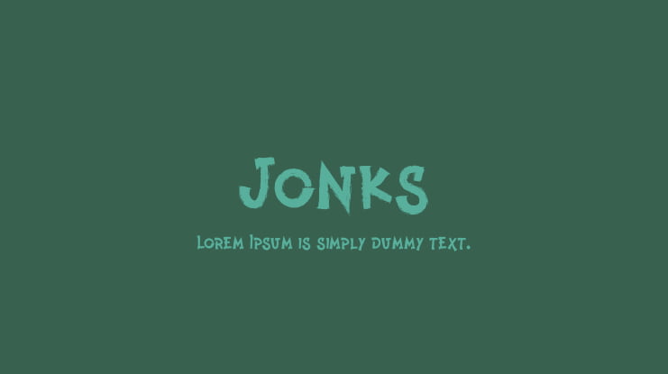 Jonks Font