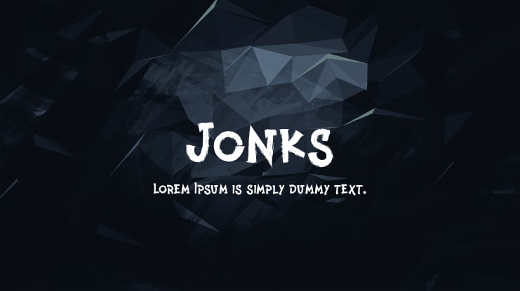 Jonks Font