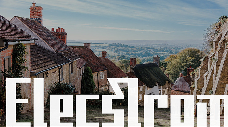 Elecstrom Font