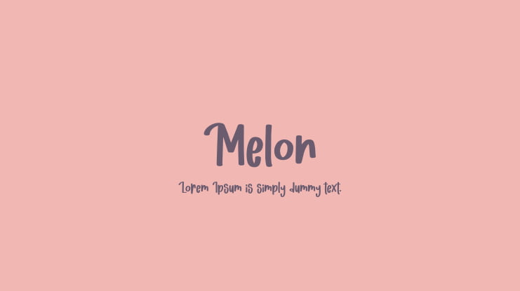 Melon Font