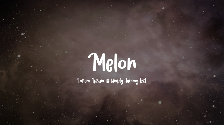 Melon Font
