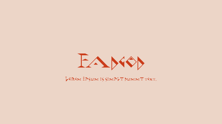 Fadgod Font
