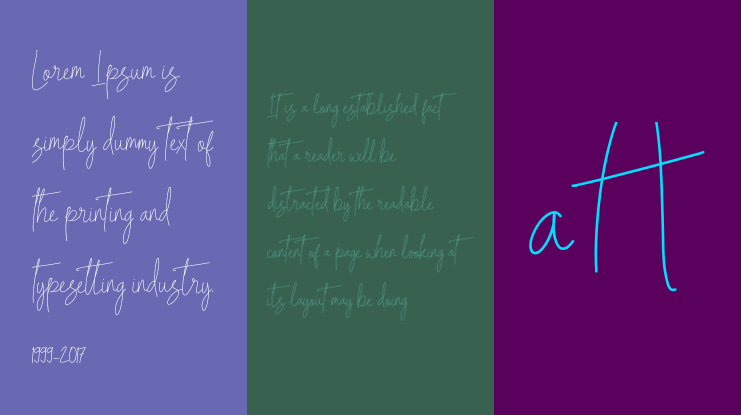 Indesign Signature Font