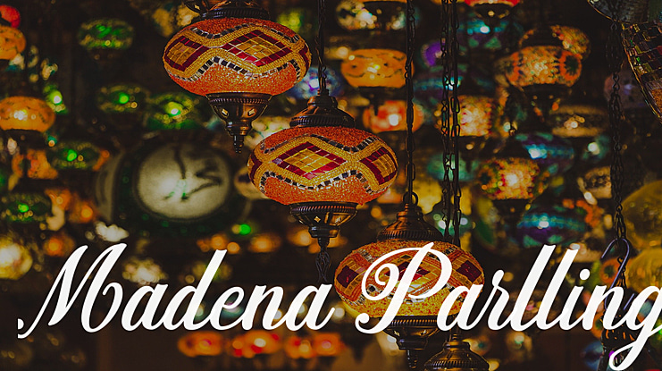 Madena Parlling Font
