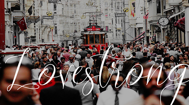 Lovestrong Font