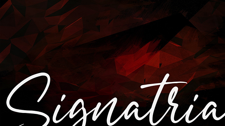 Signatria Font