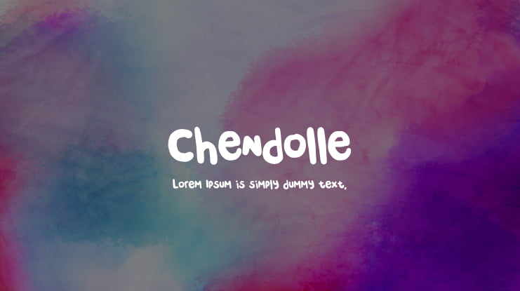 Chendolle Font