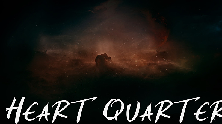 Heart Quarter Font