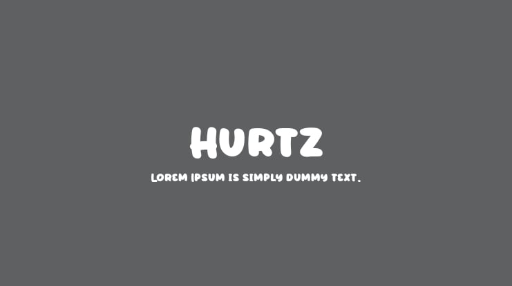 Hurtz Font