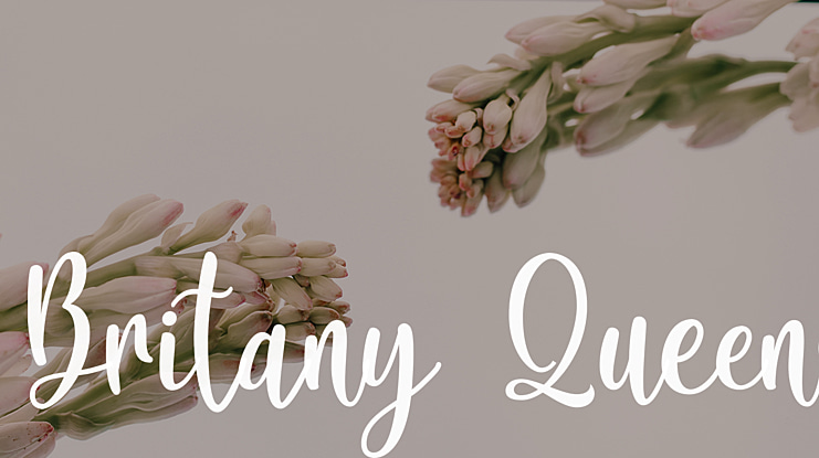 Britany Queens Font