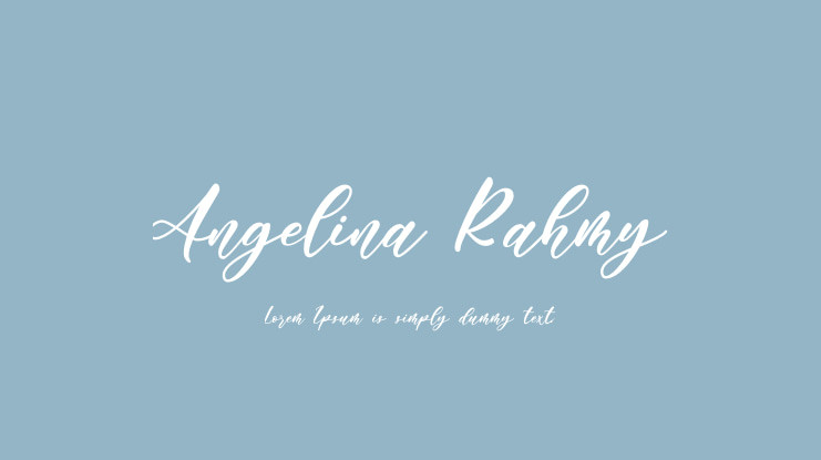Angelina Rahmy Font