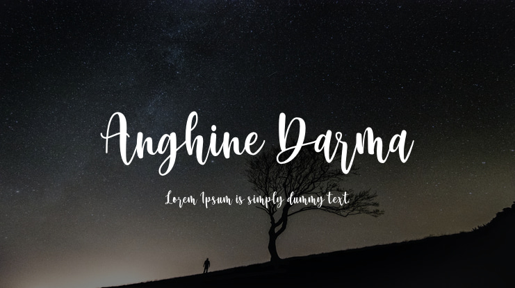 Anghine Darma Font