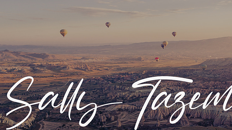 Sally Tazem Font