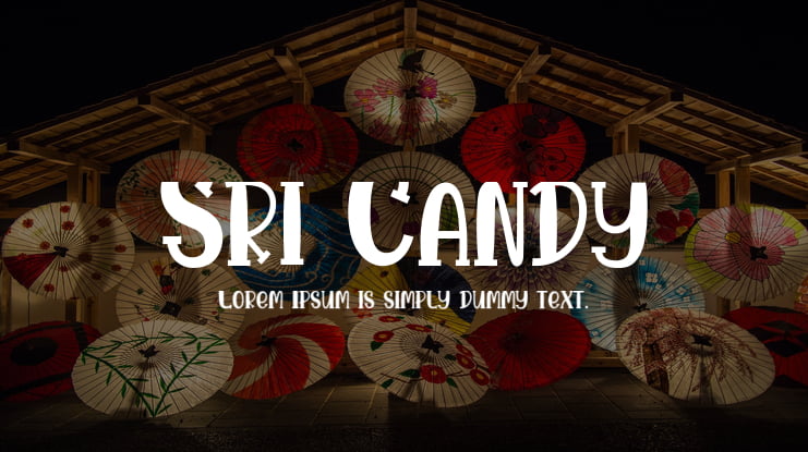 Sri Candy Font