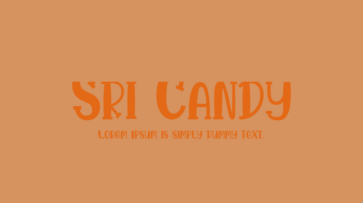 Sri Candy Font