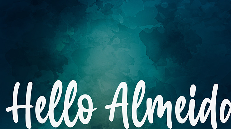 Hello Almeida Font