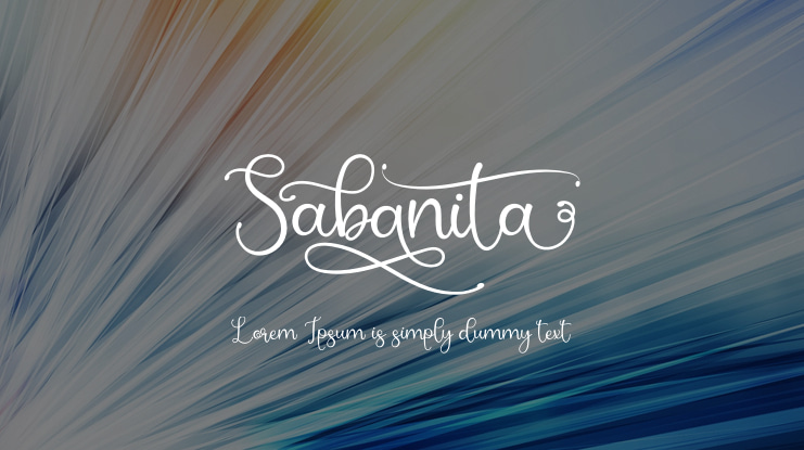 Sabanita Font