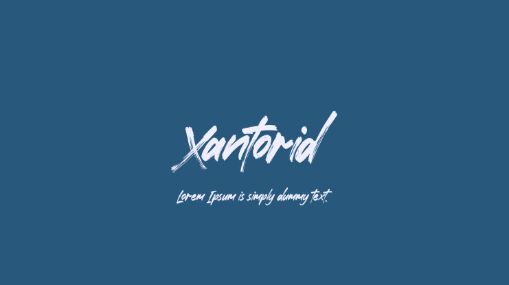 Xantorid Font