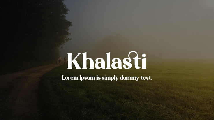 Khalasti Font
