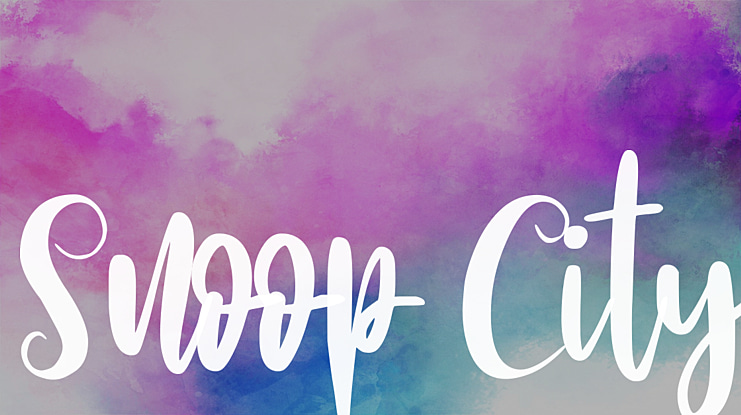 Snoop City Font