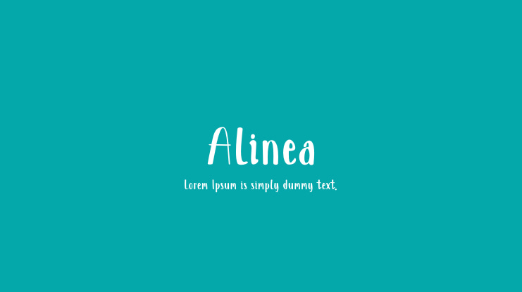 Alinea Font