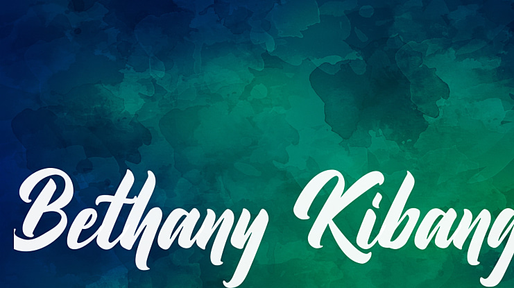 Bethany Kibang Font