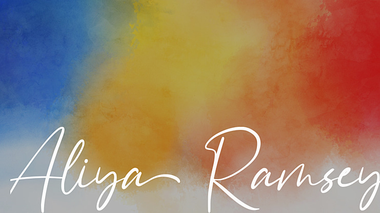 Aliya Ramsey Font
