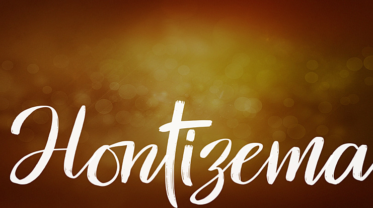 Hontizema Font