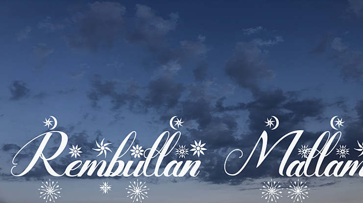 Rembullan Mallam Font