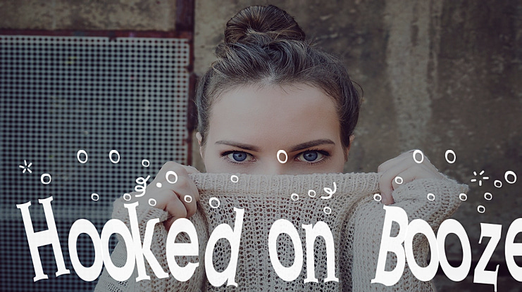 Hooked on Booze Font
