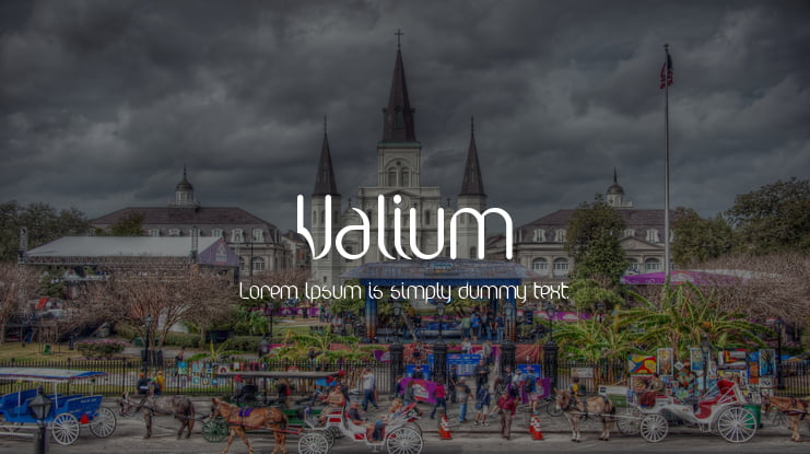 Valium Font