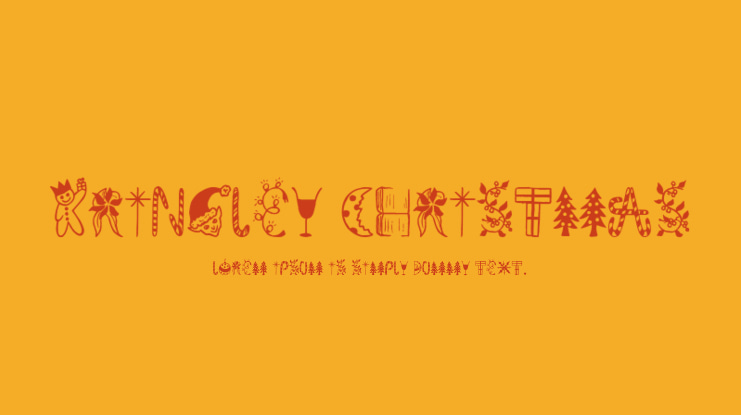 Kringley Christmas Font