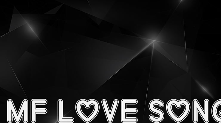 Mf Love Song Font