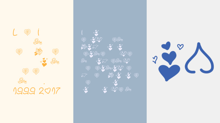 PWValentineLove Font