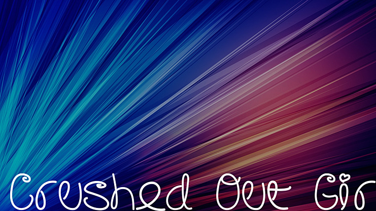 Crushed Out Girl Font Family