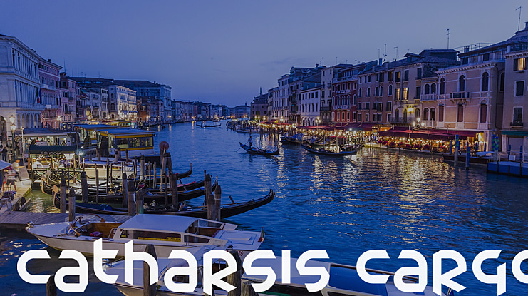 Catharsis Cargo Font