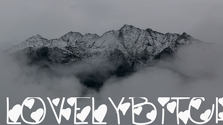 LovelyBitch Font