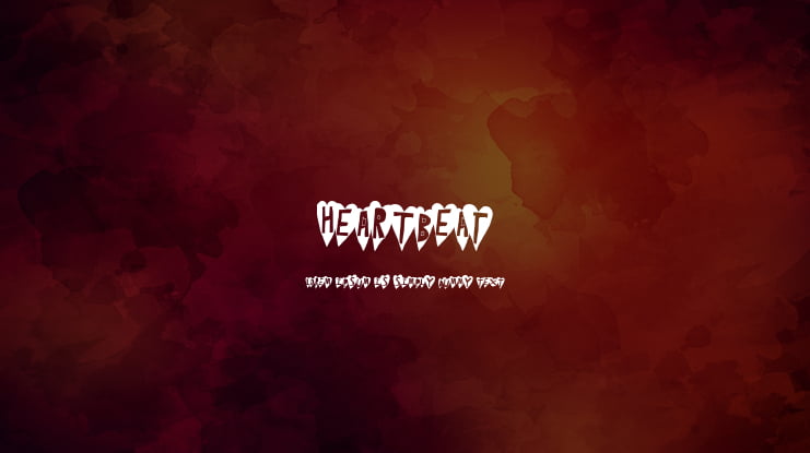 HeartBeat Font