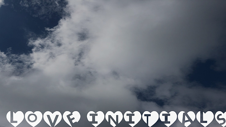 love initials Font
