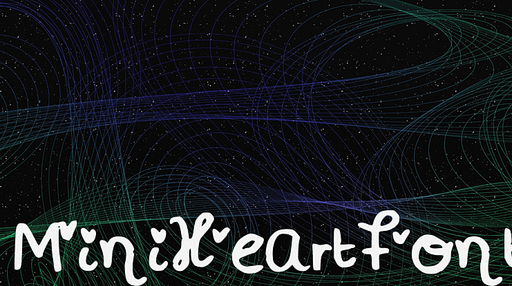 MiniHeartFont Font