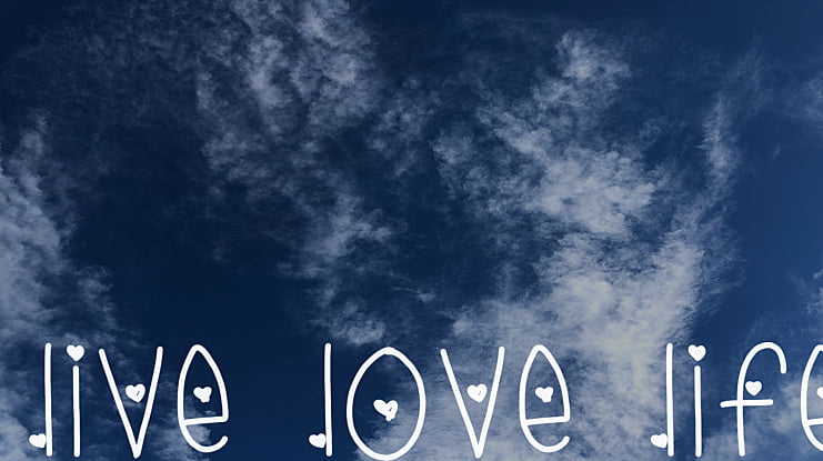 live love life Font