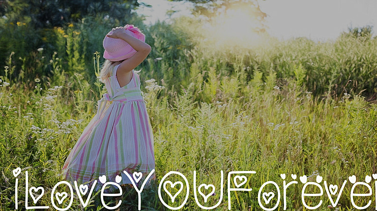 ILoveYOUForever Font