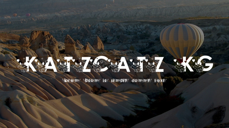 KATZCATZ_KG Font