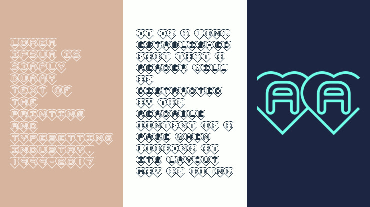Hearts (BRK) Font