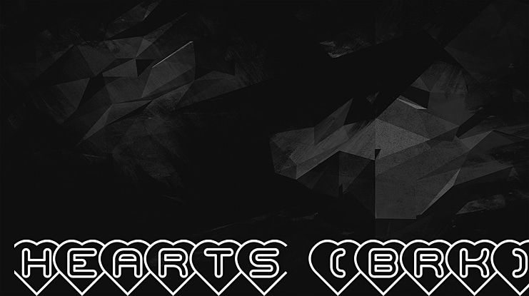 Hearts (BRK) Font